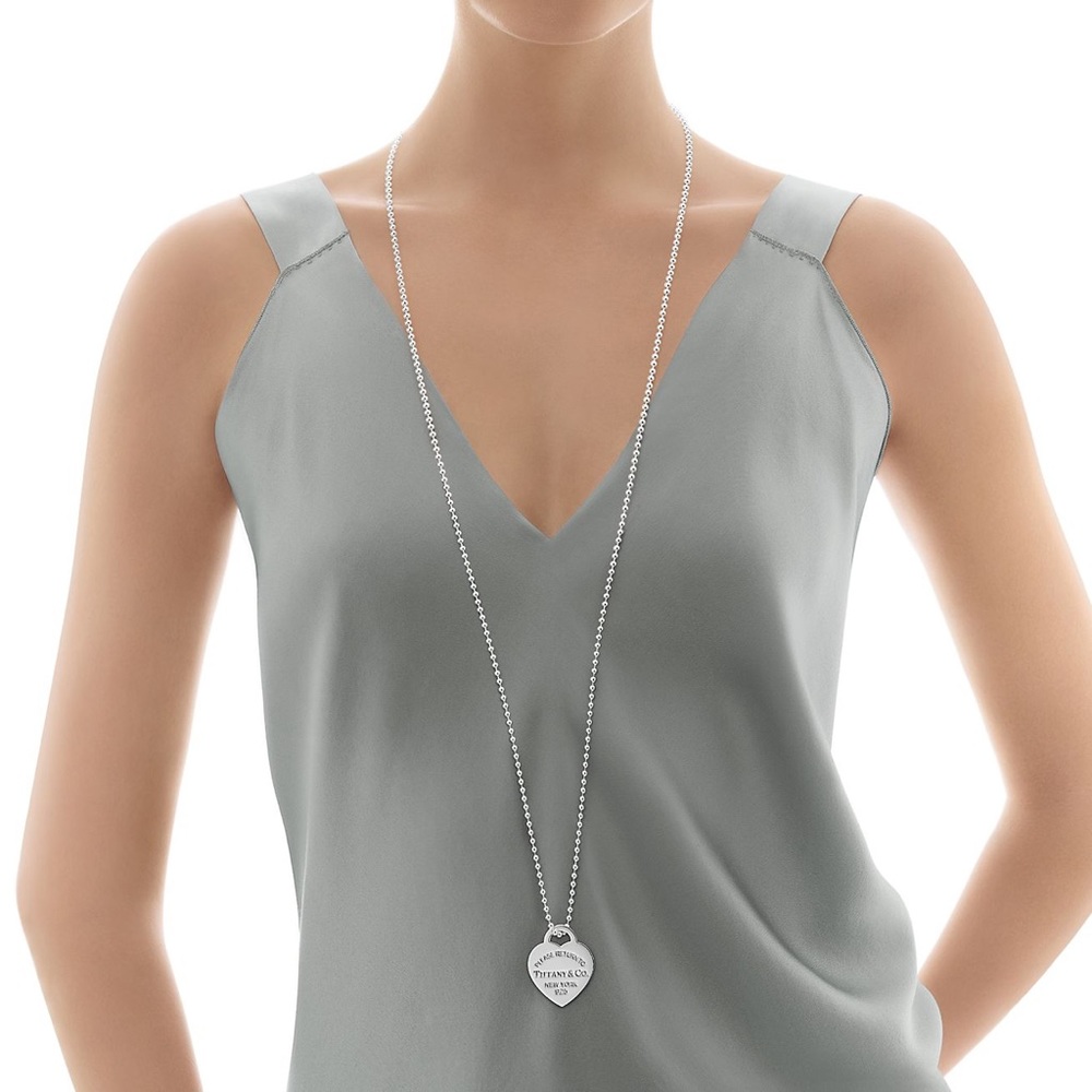 Tiffany & Co 925 necklace 34 in - Picture 2 of 8